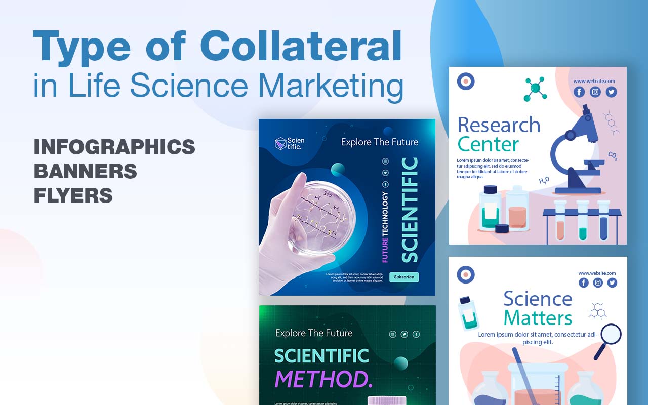 Type of collateral in Life Science Marketing