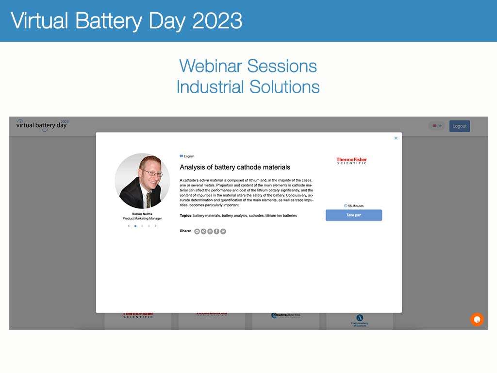 Virtual Battery Day 2023 - Analytical Solutions